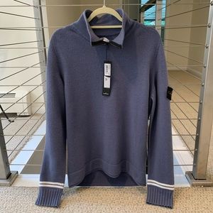 New authentic Stone Island 1/4 zip sweater